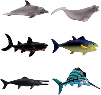 シュライヒ クジラ フィギュア 8体セット イルカ サメ シャチ 海の生き物 シュライヒ クジラ フィギュア 8体セット イルカ サメ シャチ 海